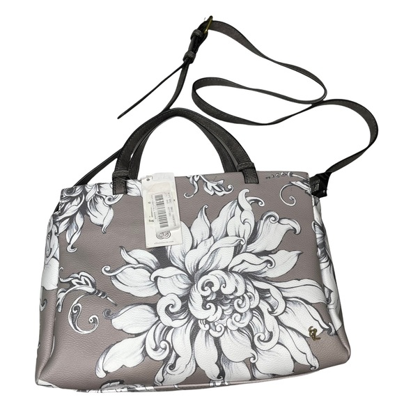 Elliot Lucca  Medium Floral Satchel Crossbody NWT - Picture 3 of 14